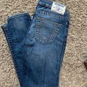 True religion skinny jeans.